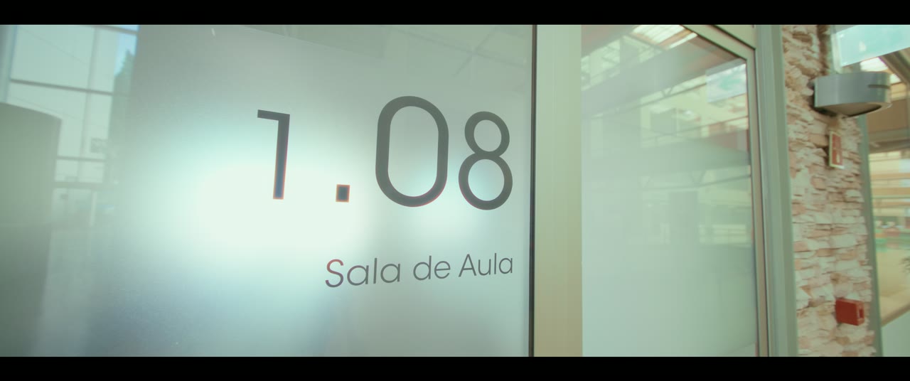 Porta da sala de aula 1.08